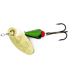 Вращающаяся Блесна Mepps XD Platinum №2 5 гр OR/Vert   xdp-2-o-vt — цена и наличие в каталоге