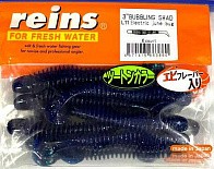 Силиконовая приманка Reins Bubbling Shad 3 76 мм 6 шт L11-Electric june bug   BS3-L11 — варианты, разновидности модели