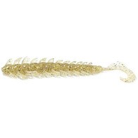 Силиконовая приманка Bait Breath Bugsy Perfect 2.5 63 мм 12 шт S802 Clear/Gold — варианты, разновидности модели