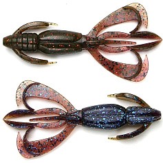 Силиконовая приманка Keitech Crazy Flapper 2.8 71 мм 8 шт EA#03 Grape — цена и наличие в каталоге