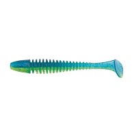 Силиконовая приманка Jig It Snoop 6 152 мм 3 шт 003 Chartreuse blue   JIS152003S — варианты, разновидности модели