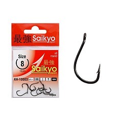 Крючок Одинарный Saikyo KH-10003 Tanago №8 10 шт BN   KH-10003BN8-10 — цена и наличие в каталоге