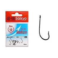Крючок Одинарный Saikyo KH-11011 O'Shaughnessy №12 10 шт BN   KH-11011BN12-10 — варианты, разновидности модели