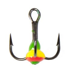 Крючок Тройной Lucky John С каплей №10 1 шт 11   LJ99100-11 — цена и наличие в каталоге