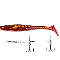 Силиконовая приманка Lucky John Kubira Swim Shad 9.0in 230 мм 1 шт PG25 3D BBS Series + Stinger L  140433SET-PG25 — варианты, разновидности модели
