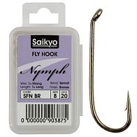 Крючок Одинарный Saikyo KH-72470 Nymph №16 20 шт BR   72470SFNBR16-20 — варианты, разновидности модели