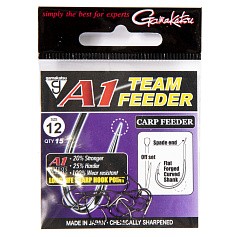 Крючок Одинарный Gamakatsu A1 Team Feeder Hooks Carp Feeder №12 15 шт    185078-012 — цена и наличие в каталоге