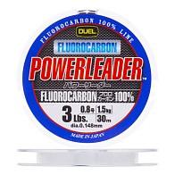 Флюорокарбон Duel Hardcore Powerleader FC Fluorocarbon 100% 30 м 0,148 мм    H3439 — варианты, разновидности модели