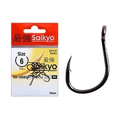 Крючок Одинарный Saikyo KH-10085 Special Feeder №6 10 шт BN   KH-10085BN6-10 — цена и наличие в каталоге