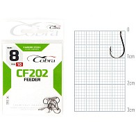 Крючок Одинарный Cobra Feeder Master CF202 №8 10 шт    CF202-008 — варианты, разновидности модели