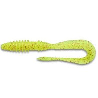 Силиконовая приманка Keitech Mad Wag Mini 3.5 84 мм 10 шт PAL #01 Chartreuse Red Flake — варианты, разновидности модели