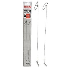 Поводок Saikyo Titan 1X1 Jerk Leader 30 см 30 кг   2 шт   STOJ113030 — цена и наличие в каталоге