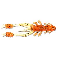 Силиконовая приманка Reins Ring Shrimp 2 50 мм 12 шт 568-Fire Sugar   RS2-568 — варианты, разновидности модели