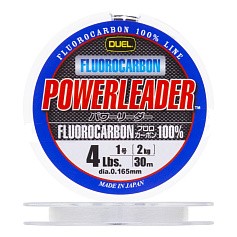 Флюорокарбон Duel Hardcore Powerleader FC Fluorocarbon 100% 30 м 0,165 мм    H3440 — цена и наличие в каталоге