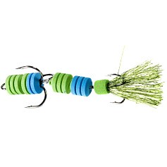 Мандула Lucky John Pennon Barbellworm 80 мм 1 шт Зеленый/синий  FB3008464 — цена и наличие в каталоге