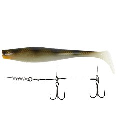 Силиконовая приманка Lucky John Giant Kubira Swim Shad 10.3in 260 мм 1 шт PG28 3D BBS Series + Stinger XL  140434SET-PG28 — цена и наличие в каталоге