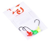 Джиг-головка Lucky John Ball Mix1 №1/0 6 гр 3 шт RGY Bn  LJBLJ-006MIX1 — варианты, разновидности модели