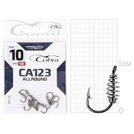 Крючок Одинарный Cobra Allround Pasteholder CA123 №10 10 шт    CA123-010 — варианты, разновидности модели