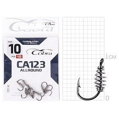 Крючок Одинарный Cobra Allround Pasteholder CA123 №10 10 шт    CA123-010 — цена и наличие в каталоге