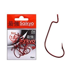 Крючок Офсетный Saikyo BS-2312 №1/0 10 шт R   BS-2312R1/0-10 — цена и наличие в каталоге