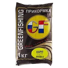 Прикормка Greenfishing GF  Карп 1 000 гр — цена и наличие в каталоге