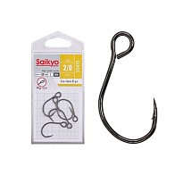 Крючок Одинарный Saikyo SS075 In-line Eye №2/0 5 шт BN   SS075-BN2/0-5 — варианты, разновидности модели