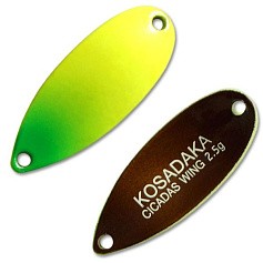 Колеблющаяся Блесна Kosadaka Trout Police Cicadas Wing 2,5 гр 29 мм C23   TL-CW-C23 — цена и наличие в каталоге