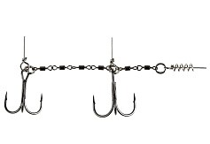 Стингер Lucky John Stinger Power Chain №M 32 кг 1 шт  Для приманок 17-23 см, Owner №2/0,1/0  LJP7402-M — цена и наличие в каталоге
