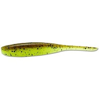 Силиконовая приманка Keitech Shad Impact 5 125 мм 6 шт #401 Green Pumpkin Chartreuse — варианты, разновидности модели