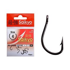 Крючок Одинарный Saikyo KH-10008 Idumezina №4 10 шт BN   KH-10008BN4-10 — цена и наличие в каталоге