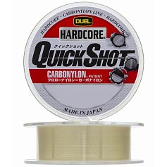 Леска монофильная Duel Hardcore Quick Shot Carbonylon 150 м 0,165 мм Clear   H3463 — цена и наличие в каталоге