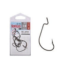 Крючок Офсетный Saikyo BS-3312 №1/0 10 шт BN   BS-3312BN1/0-10 — цена и наличие в каталоге