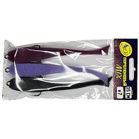 Поролоновая рыбка Мормыш Классическая 15 см 150 мм 3 шт Набор №7 (цв. 28,29,30) С открытым двойником  MPFC15-07 — варианты, разновидности модели