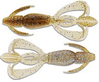 Силиконовая приманка Keitech Crazy Flapper 3.6 91 мм 7 шт 462 Electric Smoke Craw — варианты, разновидности модели