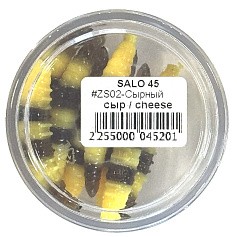 Силиконовая приманка Boroda Baits Salo 45 Zebra Style 45 мм 8 шт Сырный   SAL45-ZS02 — цена и наличие в каталоге