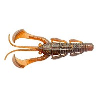 Силиконовая приманка Noike Smokin' Dad 3 76 мм 6 шт 139-Motor Oil Gold   NKSD3139 — варианты, разновидности модели