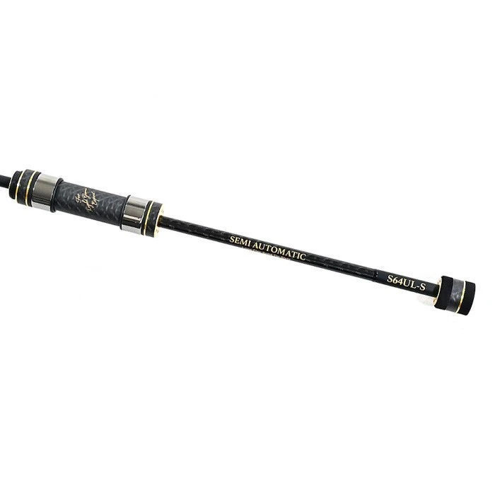 Спиннинг Xesta Black Star Extra Tuned S64UL-S 193 см 4 гр  Semi Automatic  XBSET-S64UL-S — крупный план
	                                    2