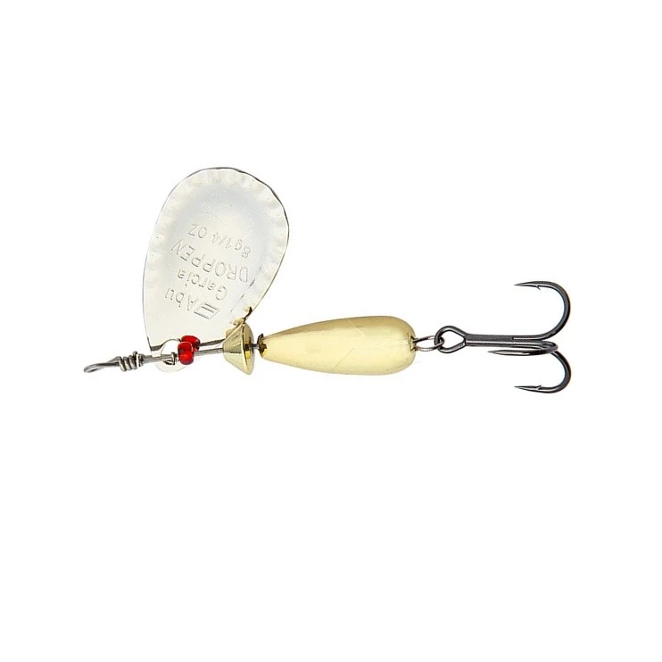 Вращающаяся Блесна Abu Garcia Droppen 6 гр Silver/Red Marks LF  1549728 — крупный план
	                                    1