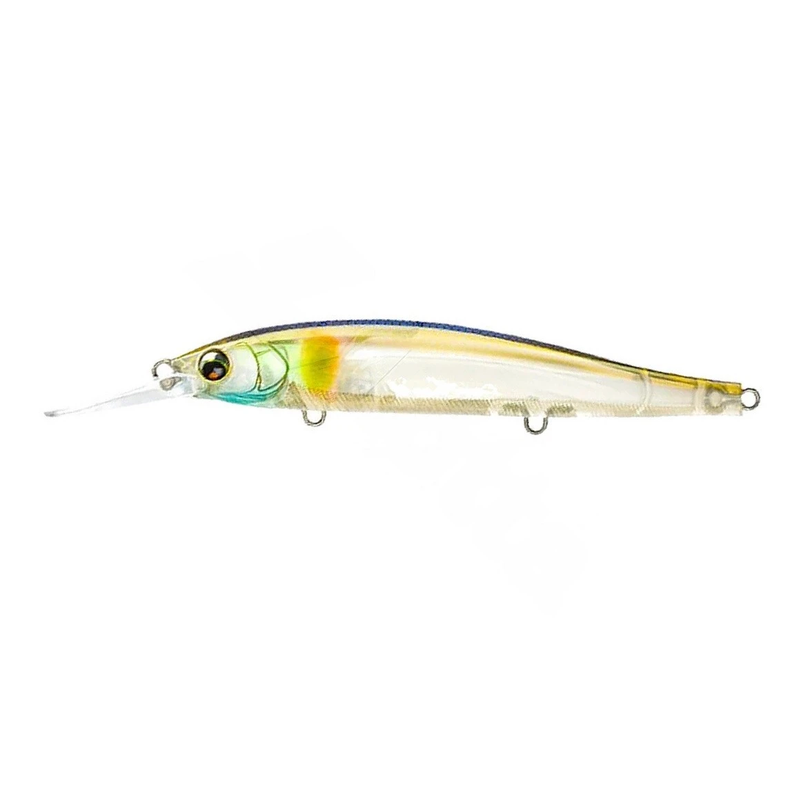 Воблер Duel L-Bass Jerkbait 110SF GSAY 15 гр   F1238-GSAY — характеристики,  особенности конструкции