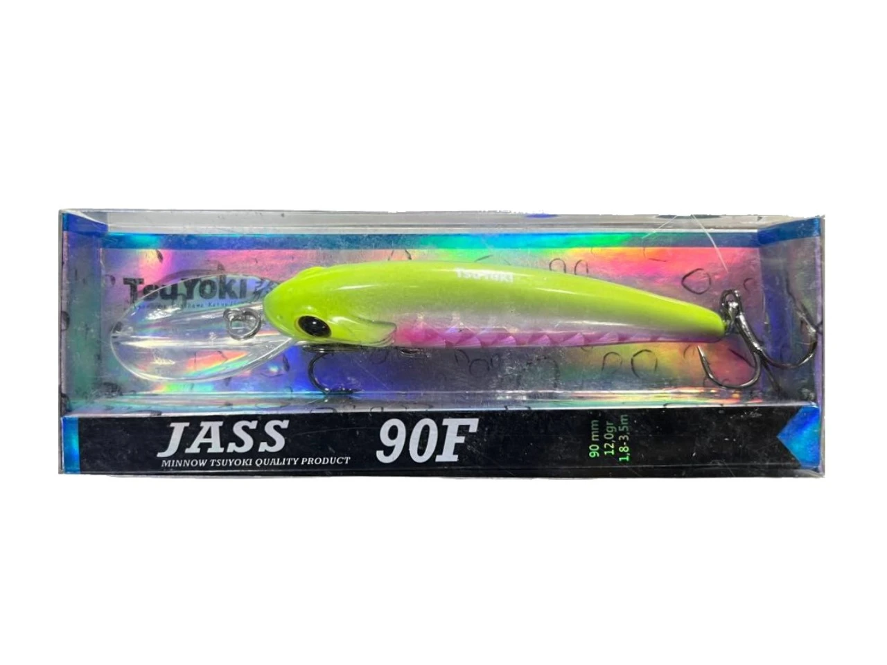 Воблер TsuYoki Jass 90F 072CP 12 гр Уценка Повреждена упаковка 219281Y — характеристики,  особенности конструкции