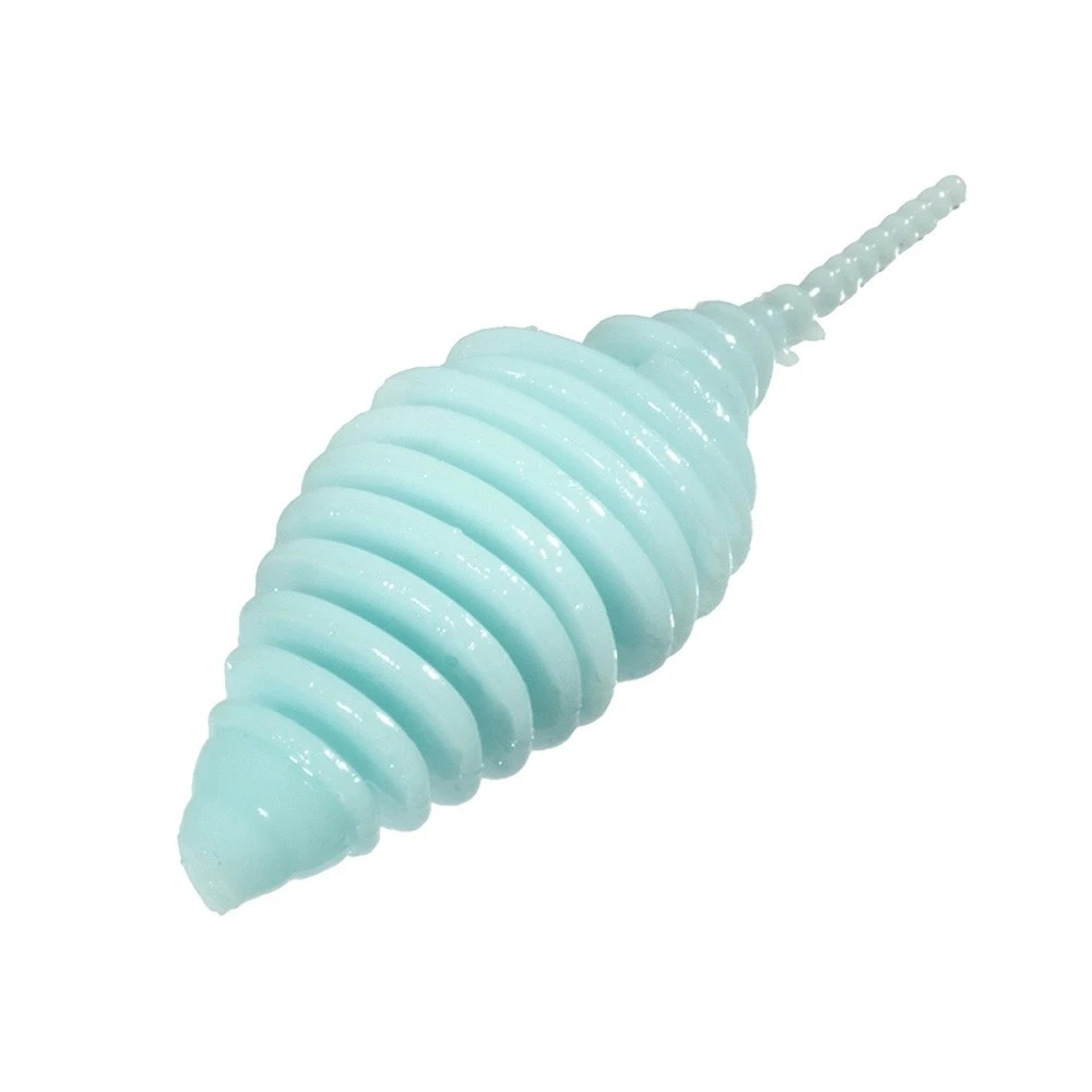 Силиконовая приманка ZUB Pollywog 40 мм 12 шт 502 голубой   LVR022 — крупный план
	                                    1