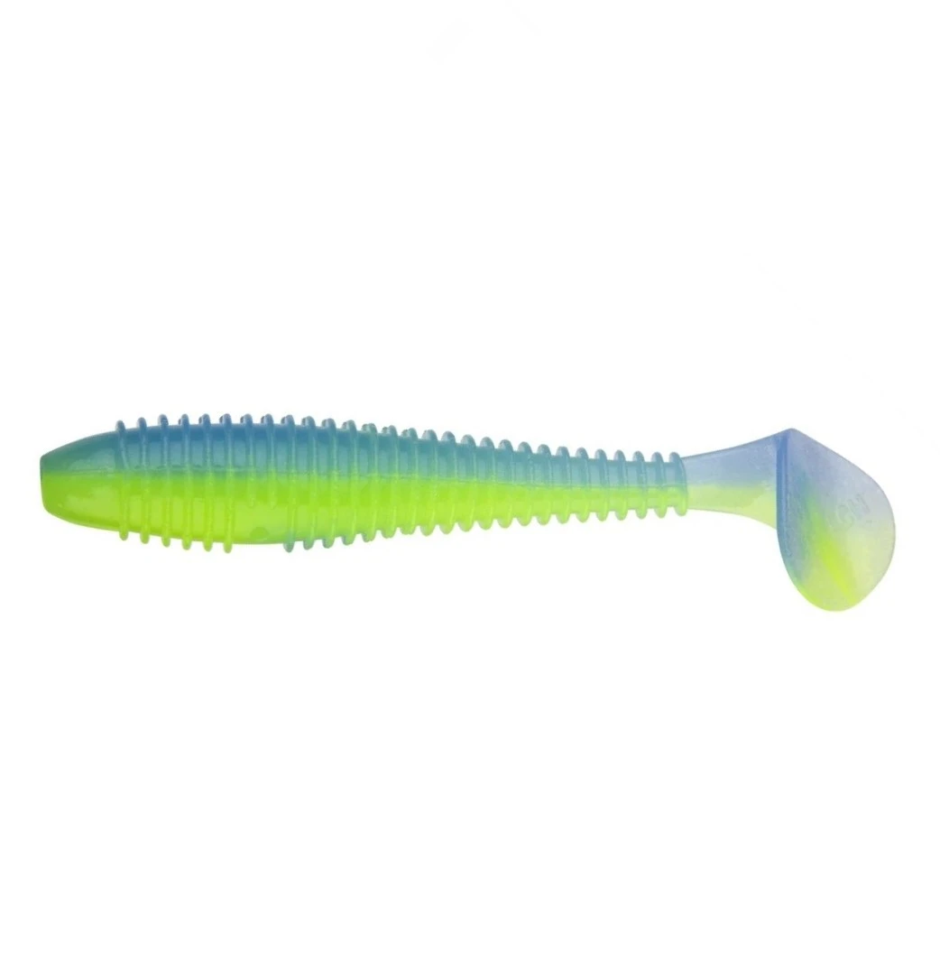 Силиконовая приманка Keitech Swing Impact Fat 5.8 147 мм 4 шт PAL #03 Ice Chartreuse — характеристики,
	                                    особенности конструкции