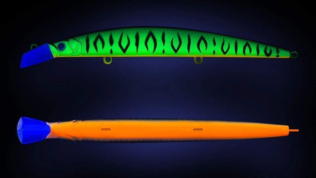 Воблер Strike Pro Top Water Minnow 130 GC01S Mat Tiger 15 гр   JL-158F#GC01S — крупный план
	                                    1