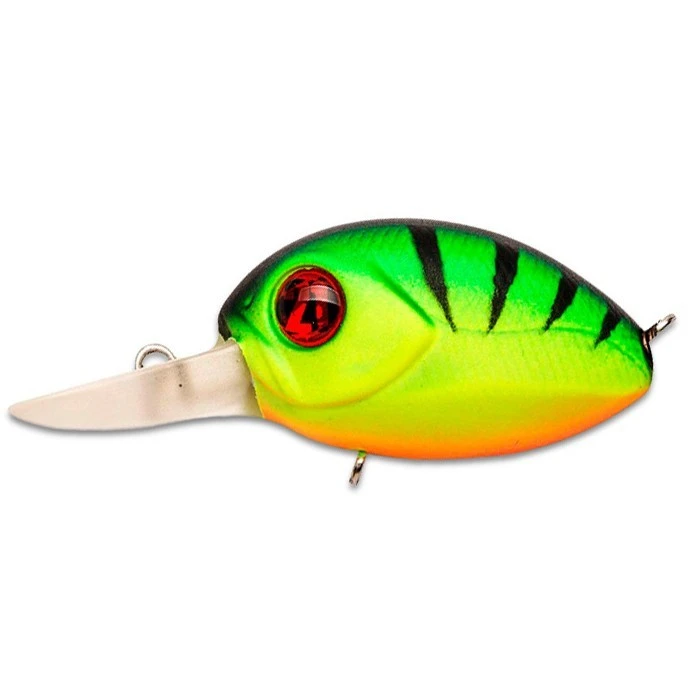 Воблер Pontoon 21 Baby Red Rag 32F-MDR 042 Matte Chartreuse Perch 5,1 гр   P21-BRRG-32F-MDR-042 — характеристики,  особенности конструкции