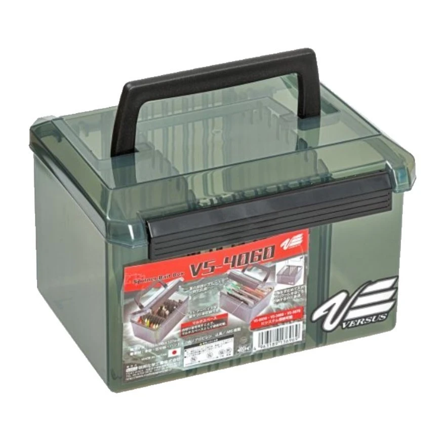 Коробка Meiho Versus  18,5х14,5х12,3 см Black   VS-4060-B — характеристики,  особенности конструкции