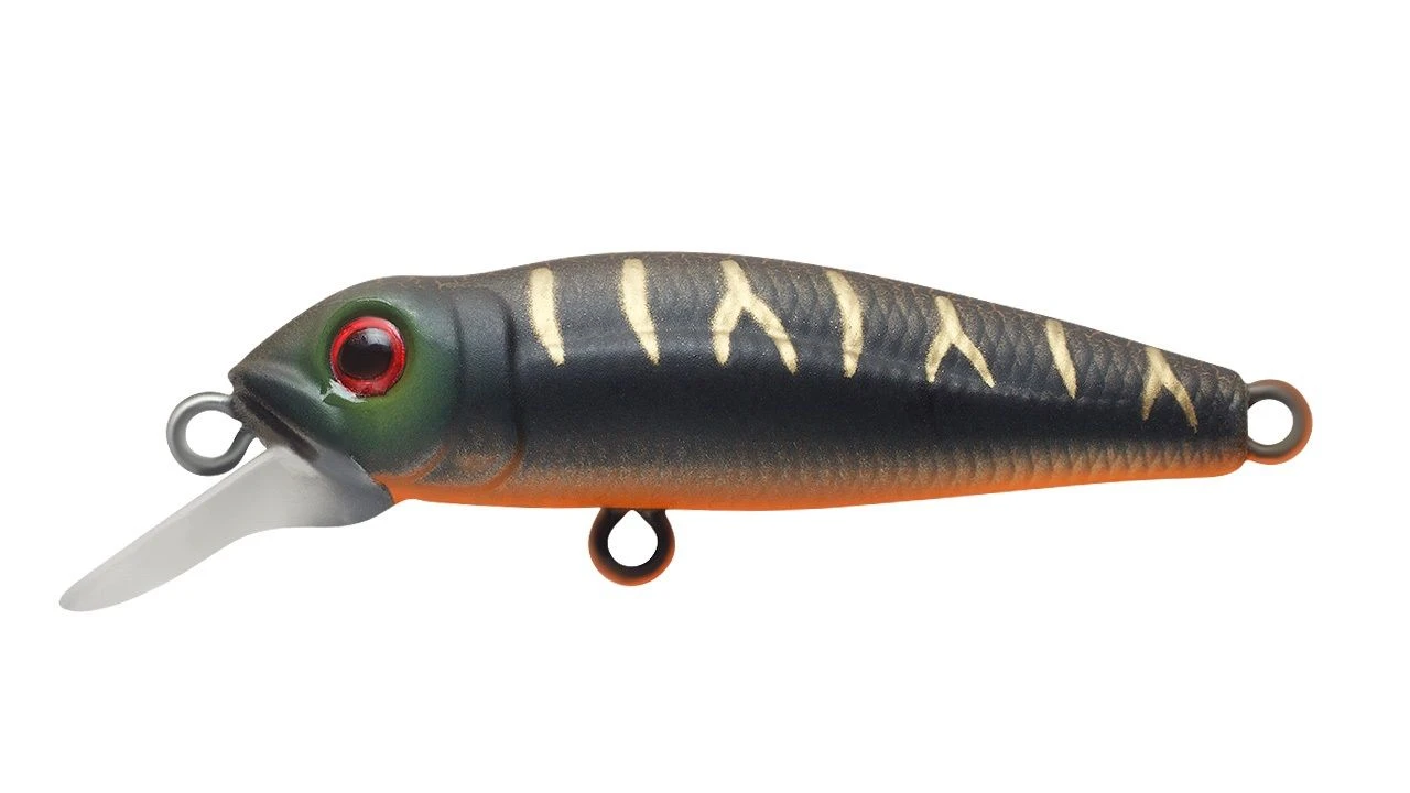Воблер Strike Pro Midge 40 A208S Black Mat Tiger 2 гр   EG-074SP#A208S — характеристики,
	                                    особенности конструкции