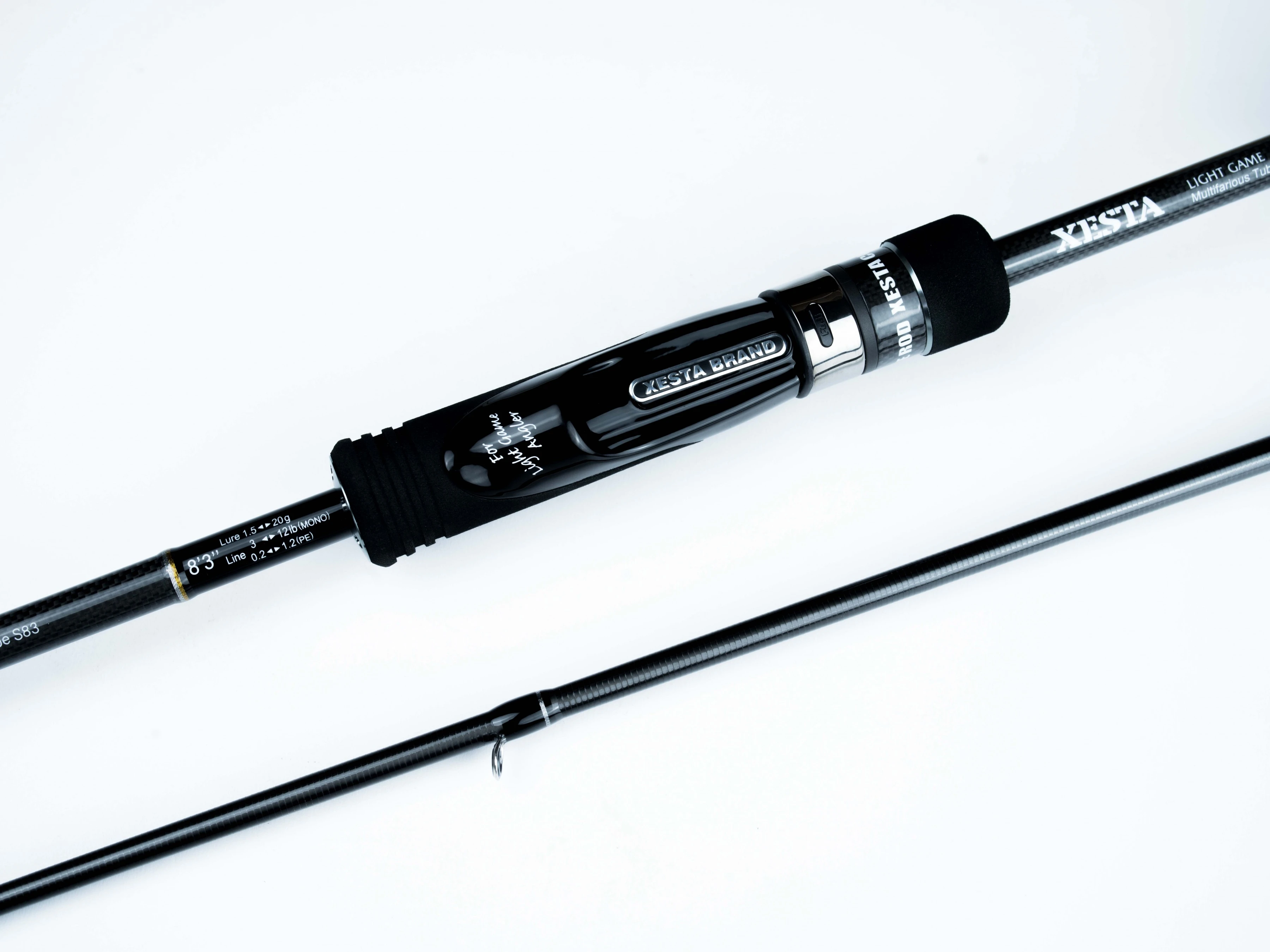 Спиннинг Xesta Black Star 2nd Generation S83 252 см 1,5 - 20 гр  Distance Scape  XBS2-S83 — крупный план
	                                    2