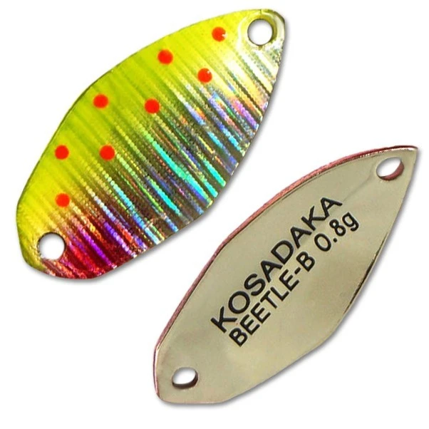 Колеблющаяся Блесна Kosadaka Trout Police Beetle-B 0,8 гр 21 мм 250   TL-BTB-250 — характеристики,
	                                    особенности конструкции