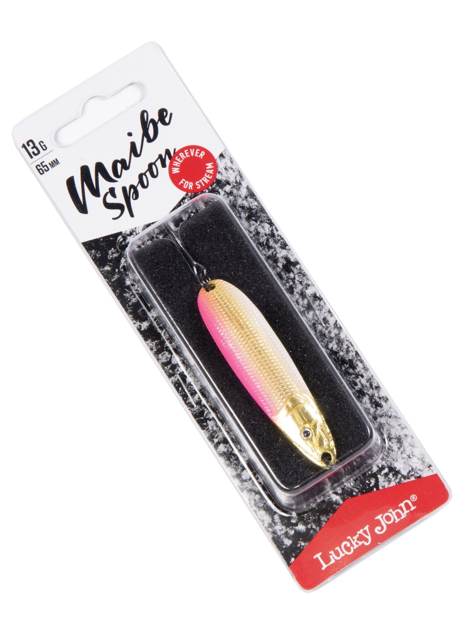 Колеблющаяся Блесна Lucky John Maibe Spoon 13 гр 65 мм 008   LJMAI13-008 — крупный план
	                                    2