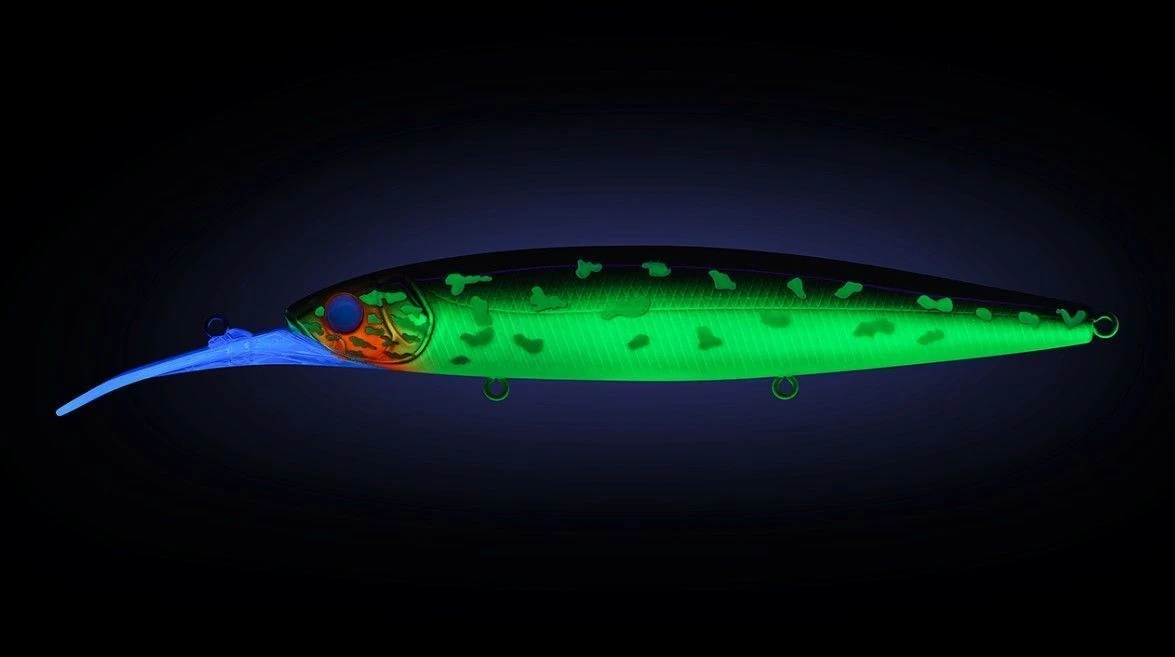 Воблер Strike Pro Bold Deep Diver 130SP AC202F Hot Pike 24,5 гр   EG-191L-SP#AC202F — крупный план
	                                    1